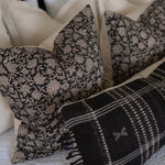 Mica Floral Pillow Cover 00-1 - PILLOWS - block print - neutral Rug & Weave Pillows