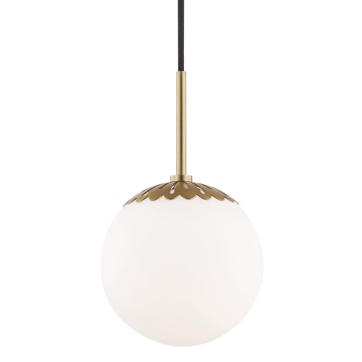 Paige Pendant LIGHTING - pendant Hudson Valley Lighting Aged Brass