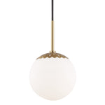 Paige Pendant LIGHTING - pendant Hudson Valley Lighting Aged Brass