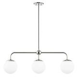 Paige Linear Pendant LIGHTING - pendant Hudson Valley Lighting Polished Nickel