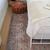 Loloi Loren Terracotta / Sky Rug 2-patterned rugs Loloi