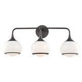 Reese Triple Wall Sconce LIGHTING - sconce Hudson Valley Lighting Old Bronze