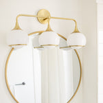 Reese Triple Wall Sconce LIGHTING - sconce Hudson Valley Lighting