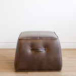 Aiden Ottoman / Dark Brown 6 - FURNITURE - ottoman Sunpan