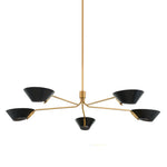Sacramento Chandelier - Black LIGHTING - chandelier Hudson Valley Lighting