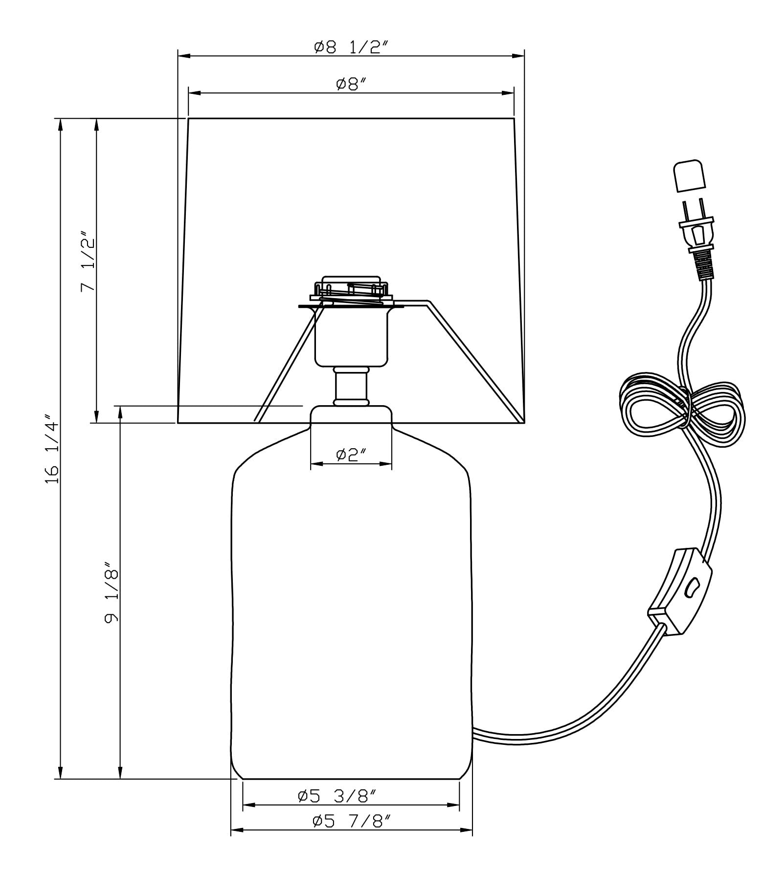 Sally Table Lamp LIGHTING - table lamp Flow Decor