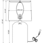 Sarah Table Lamp LIGHTING - table lamp Flow Decor