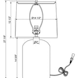 Sarah Table Lamp LIGHTING - table lamp Flow Decor